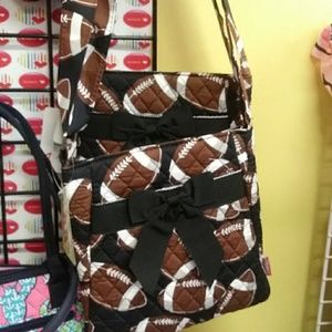 Football Messenger Bag Tote